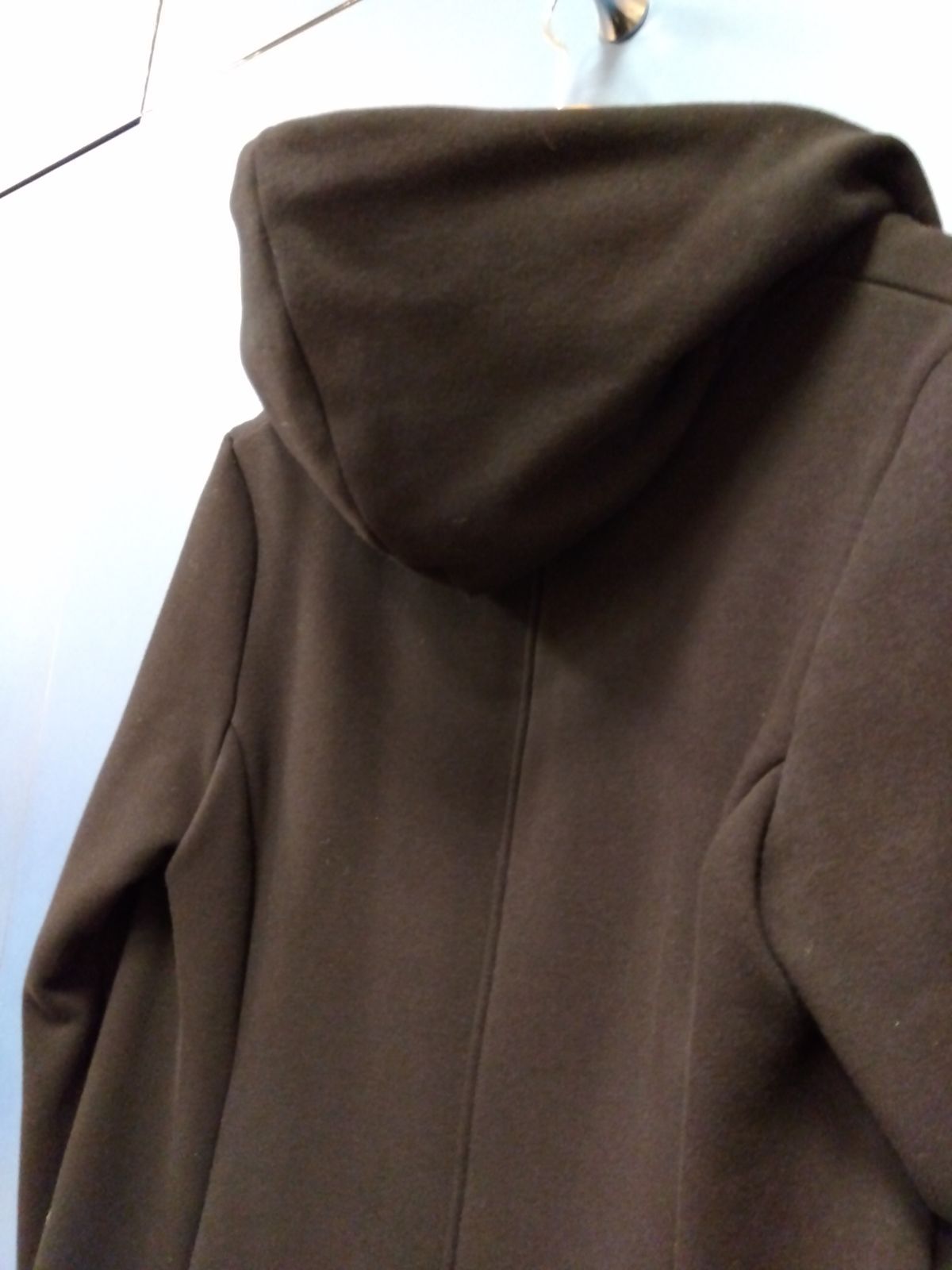 エムズグレイシー ボンバーヒートガウンコート リボン 刺繍ロゴ　茶色 M'S GRACY - 新品未使用タグ付 2020 ボンバーヒートガウンコート