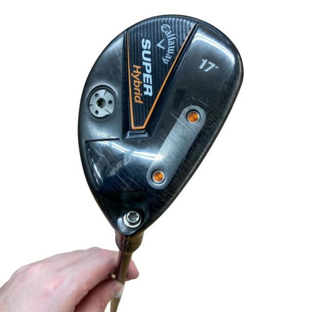 希少！レア！キャロウェイスーパーハイブリッド 17° 中古】 キャロウェイ SUPER Hybrid 17° ユーティリティ UT リシャフト