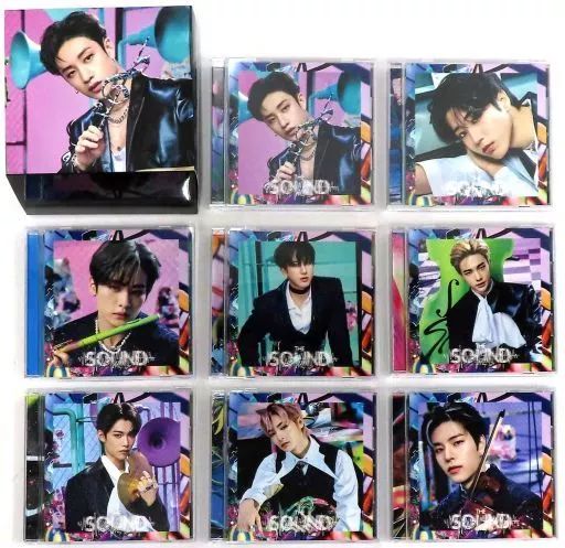 新品未開封 straykids THESOUND fc限定盤 8種セット 中古】洋楽CD Stray Kids / THE SOUND[FANCLUB会員限定盤8形態セット