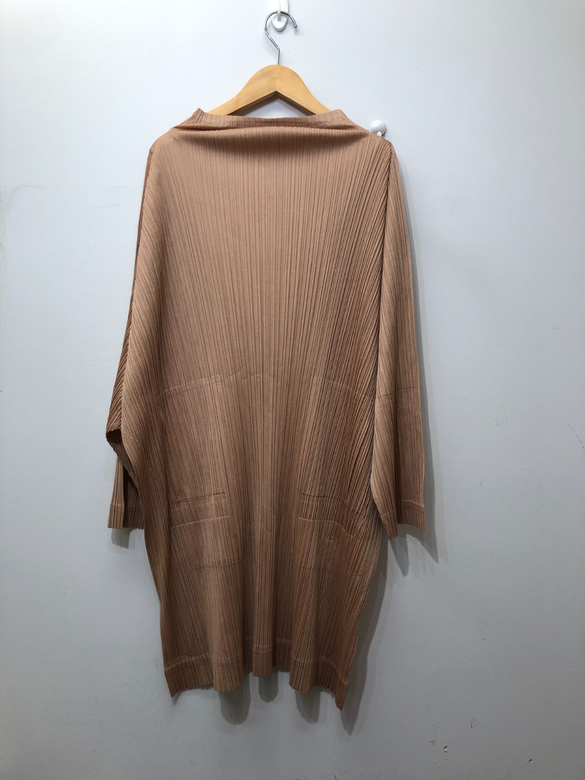 イッセイミヤケ PLATS PLEASE ハイネックチュニック ISSEY MIYAKE