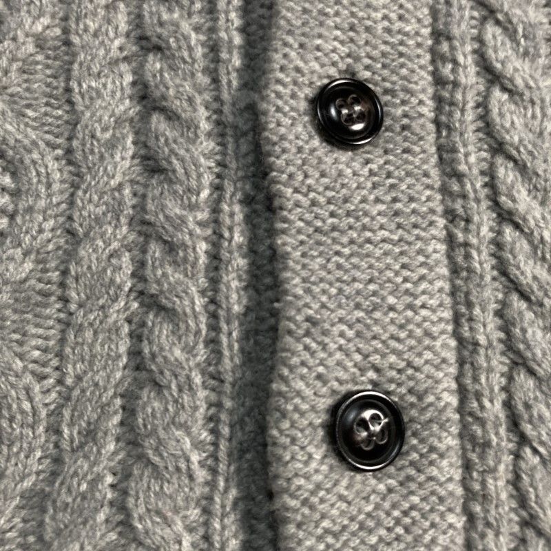 Drumohr☆ラムウール最高峰☆SUPER GEELONG LAMSWOOL☆ケーブルニット 