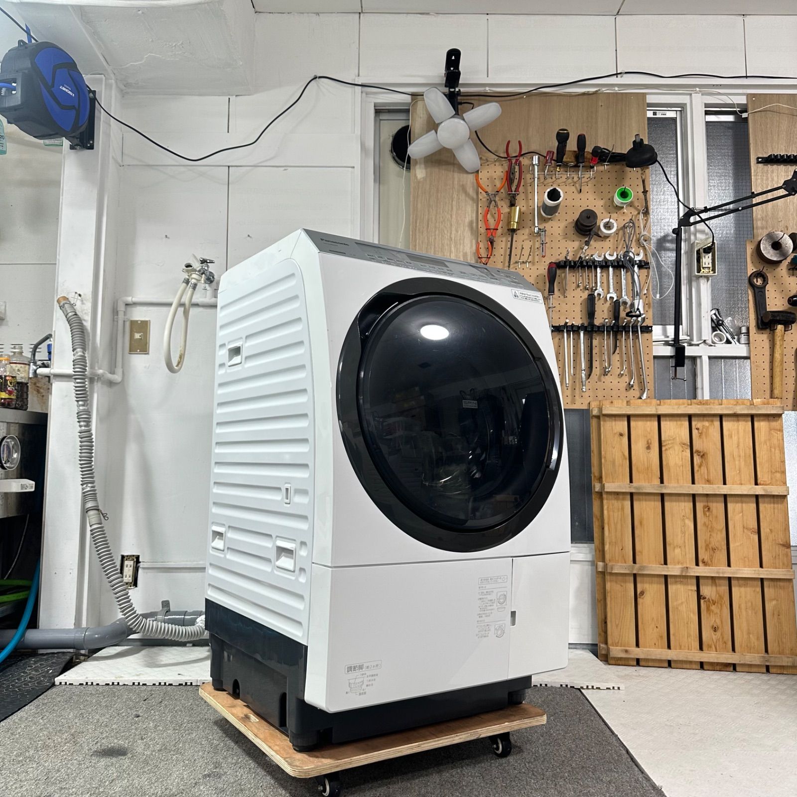 送料取り付け無料！Panasonic NA-VX800AR 2019年製　完全分解洗浄済　ドラム式洗濯機　ヒートポンプ式 Panasonic NA-VX800AR 2019年製 完全分解洗浄済 ドラム式洗濯機
