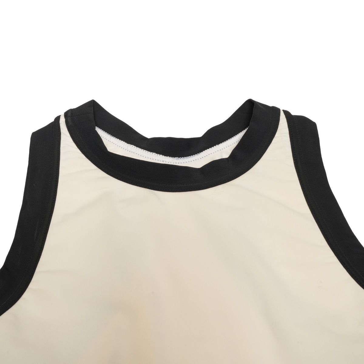 CHANEL シャネル タンクトップ 1996 クロップド ココマーク 刺繍 38