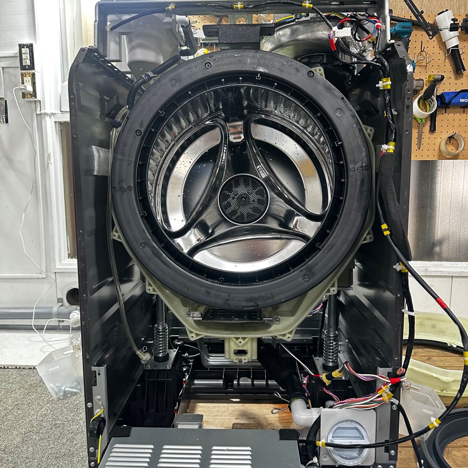 乾燥未使用 SHARP ES-K10B-TL 2023年製 ドラム式洗濯機 - メルカリ