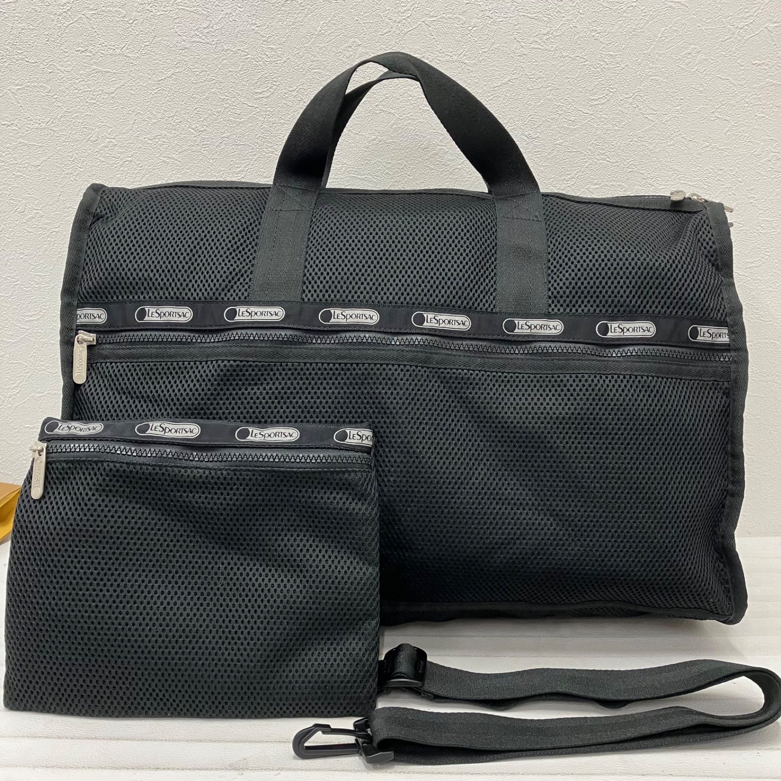 8450 LeSportsac レスポートサック 2way ボストンバッグ ショルダー