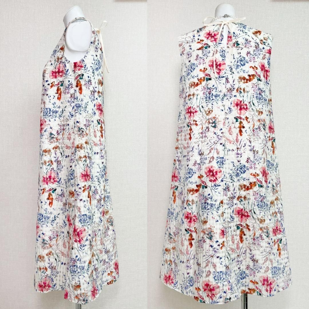 ◎当日発送可能【新品】シルク混！マリココウガ　東京ソワール　ワンピース ◎当日発送可能【新品】シルク混！マリココウガ 東京ソワール ワンピース