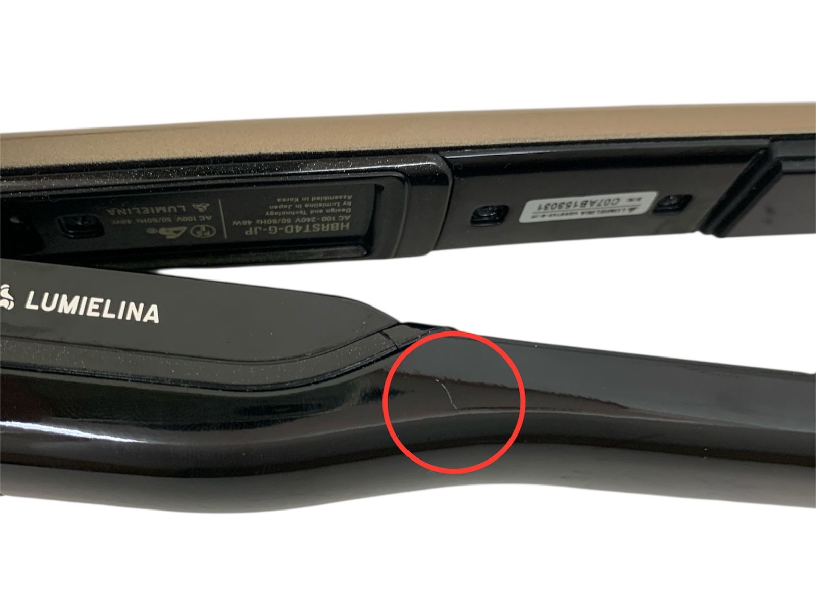 LUMIELINA (リュミエリーナ) ヘアアイロン ストレートアイロン 4Dplus