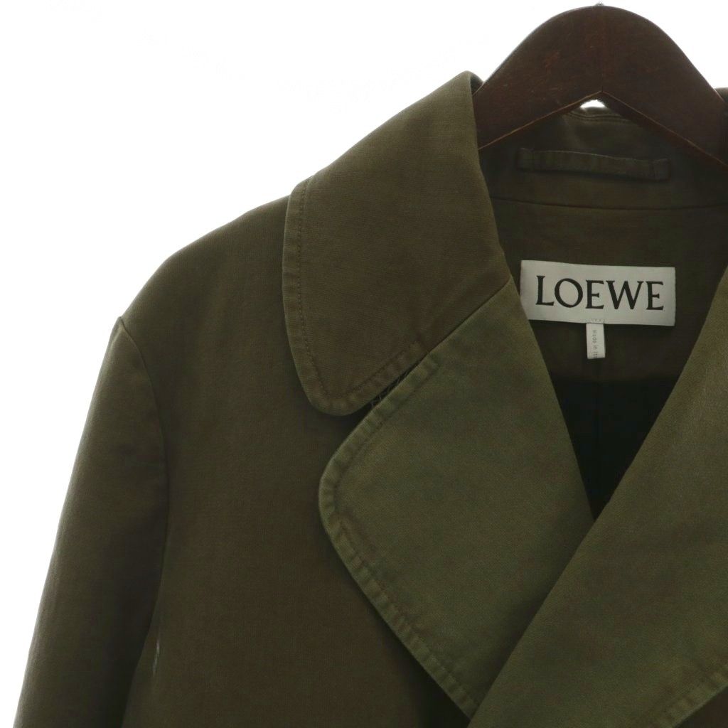 ロエベ LOEWE チェスターコート アウター ロングテール ロゴ 44 M