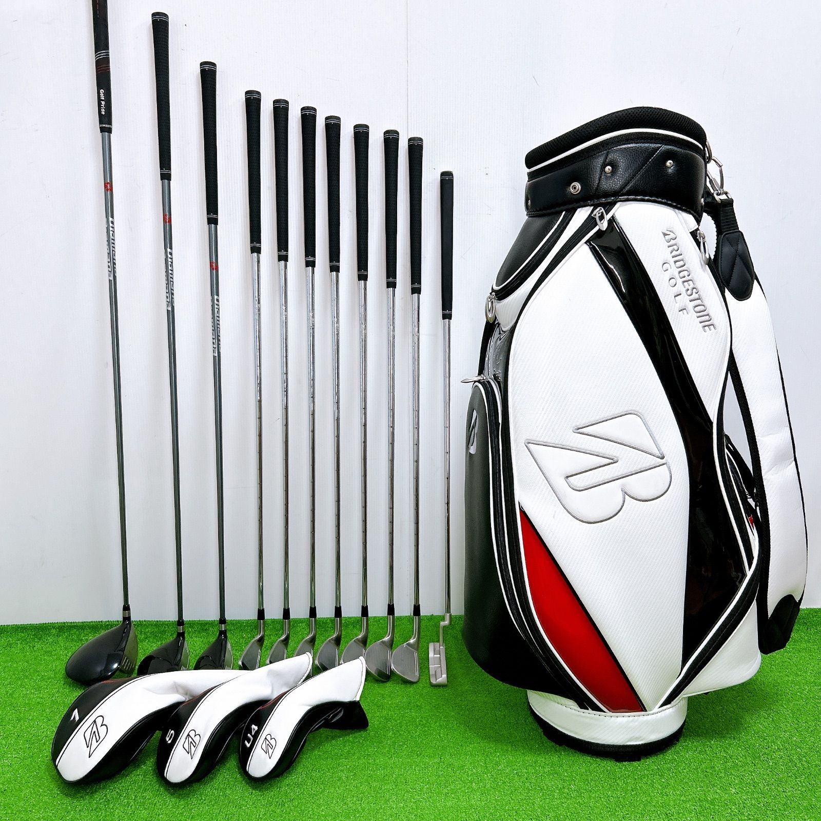 ブリヂストン BG-100 メンズクラブセット 11本 S 初心者 良品 男性