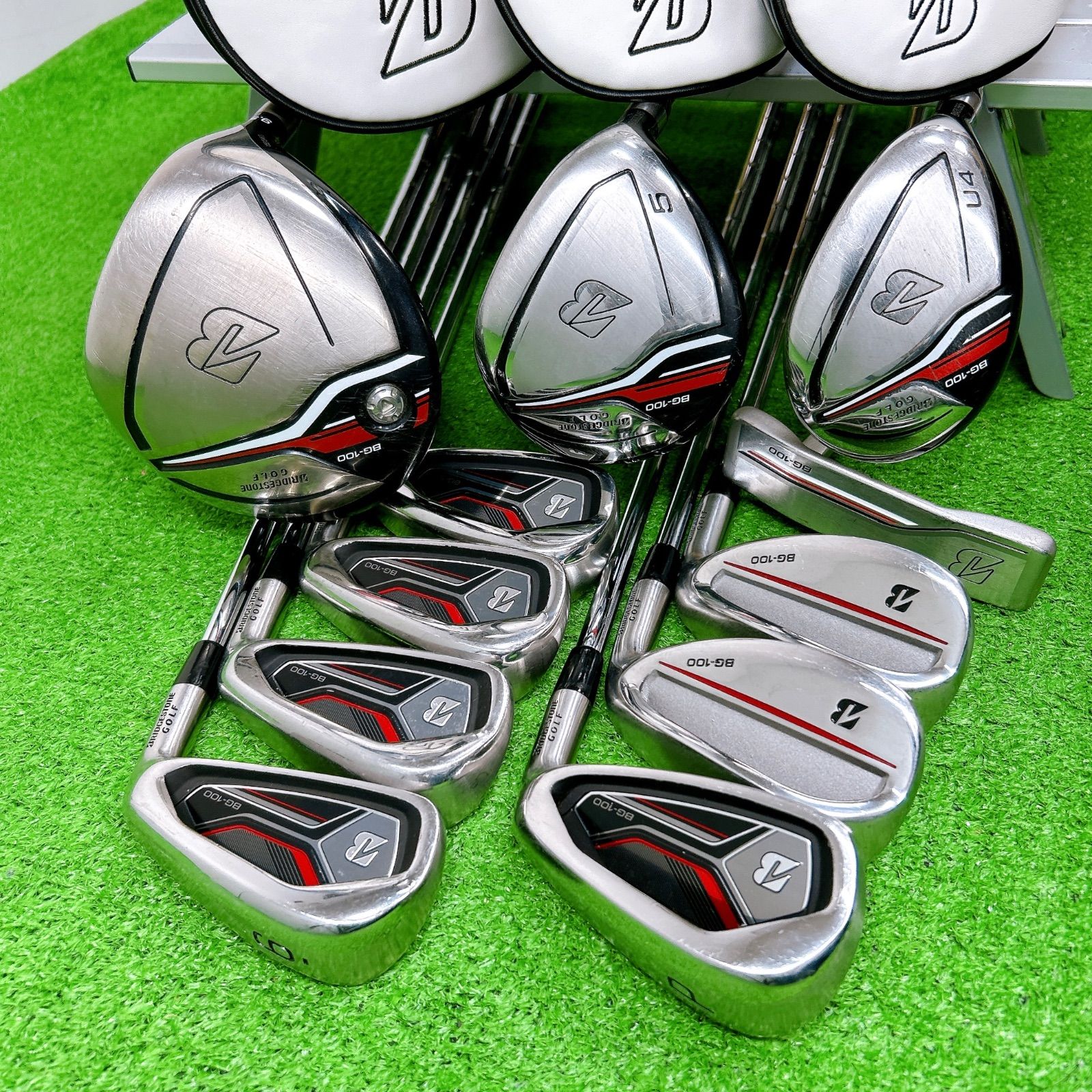 ブリヂストン BG-100 メンズクラブセット 11本 S 初心者 良品 男性