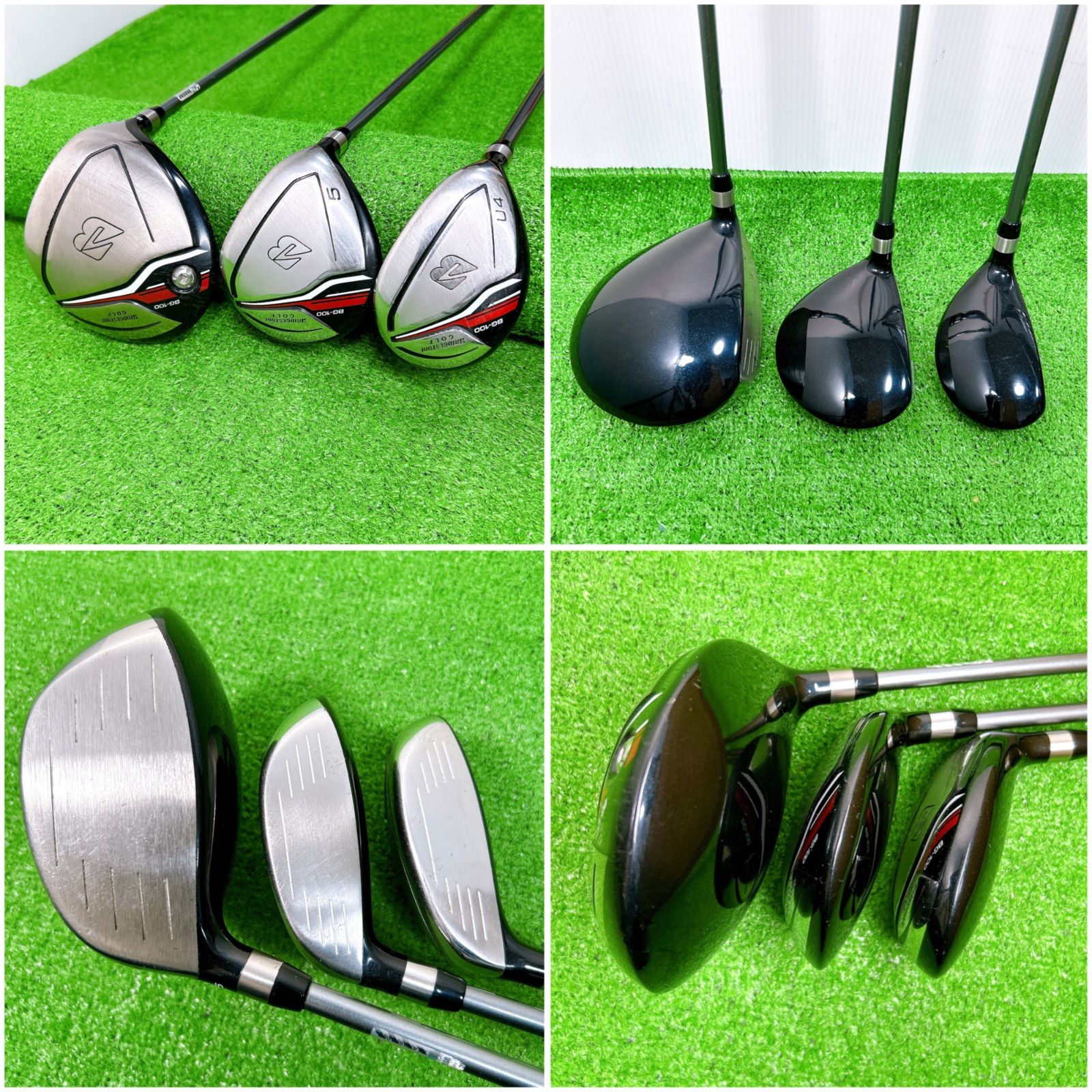 ブリヂストン BG-100 メンズクラブセット 11本 S 初心者 良品 男性