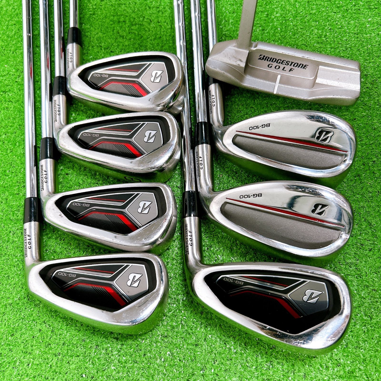 ブリヂストン BG-100 メンズクラブセット 11本 S 初心者 良品 男性