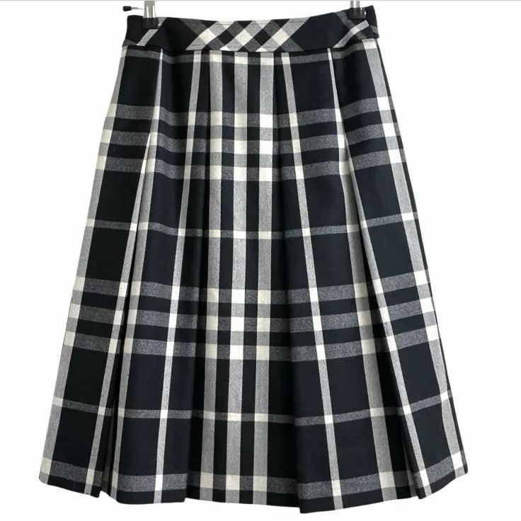 バーバリー ロンドン BURBERRY LONDON ノバチェック スカート 36