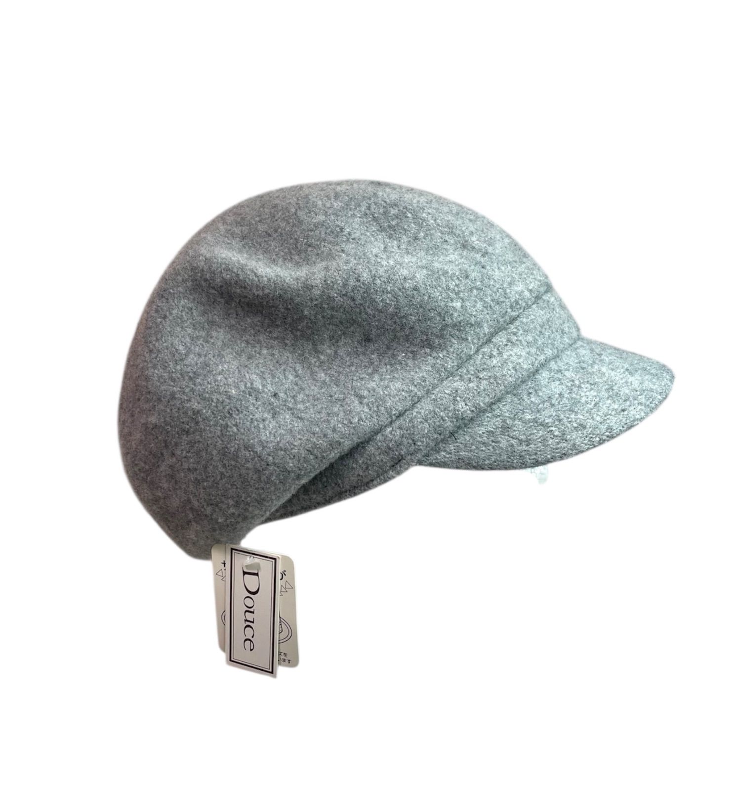 未使用品】皇室御用達 Maxim マキシン Douce ウールハット グレー M