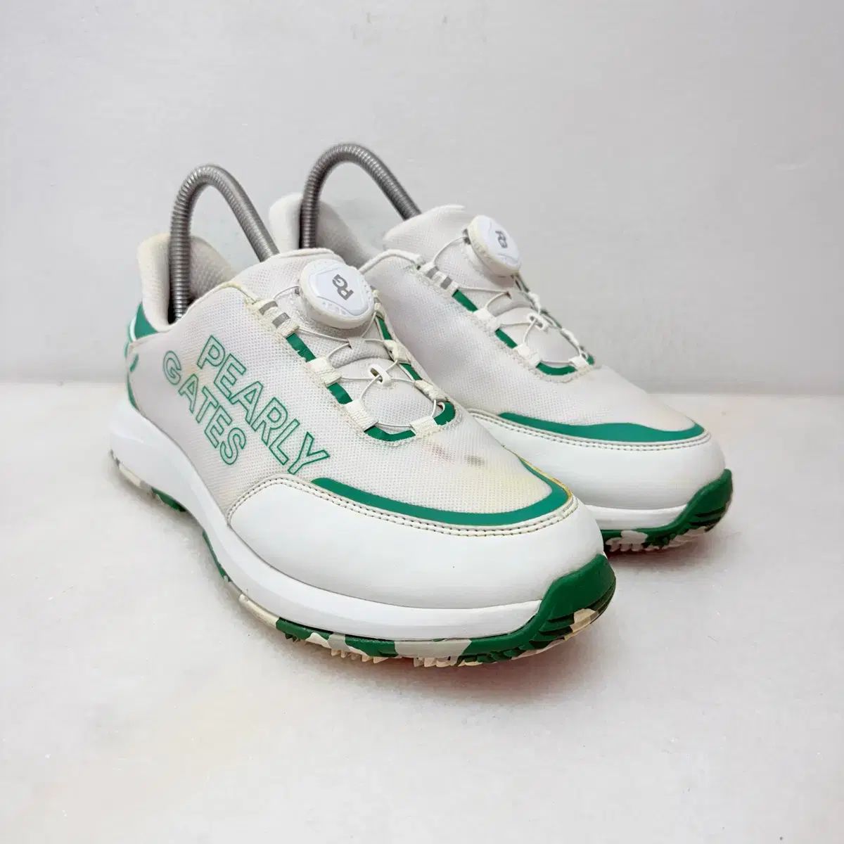 245)パーリーゲイツ ゴルフシューズ スパイクレス 防水 - メルカリ