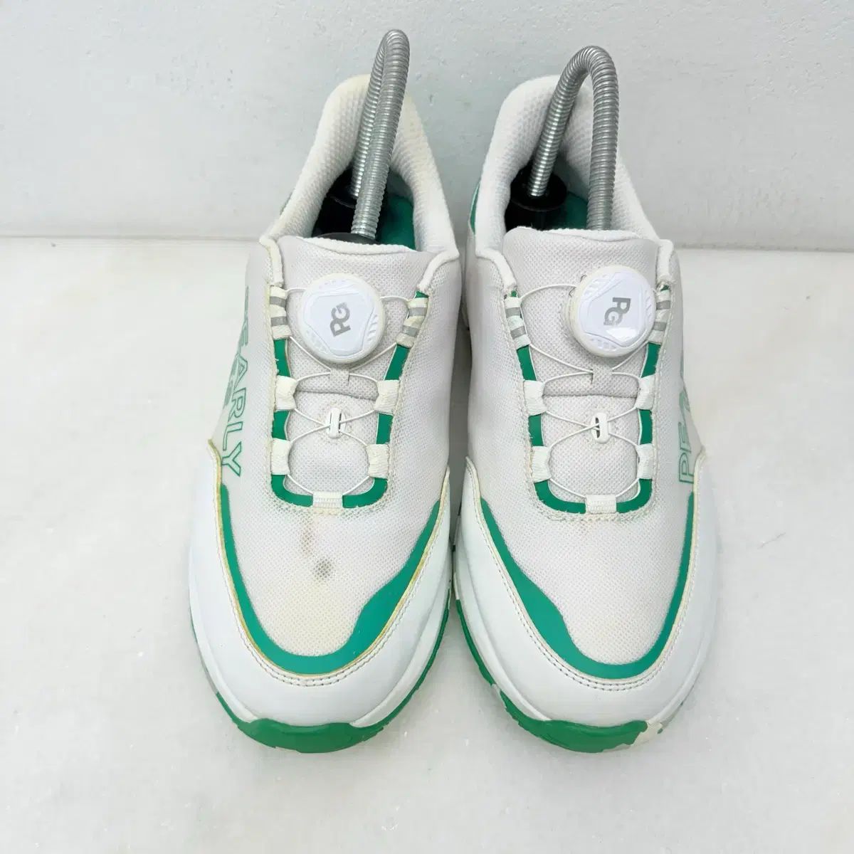 245)パーリーゲイツ ゴルフシューズ スパイクレス 防水 - メルカリ