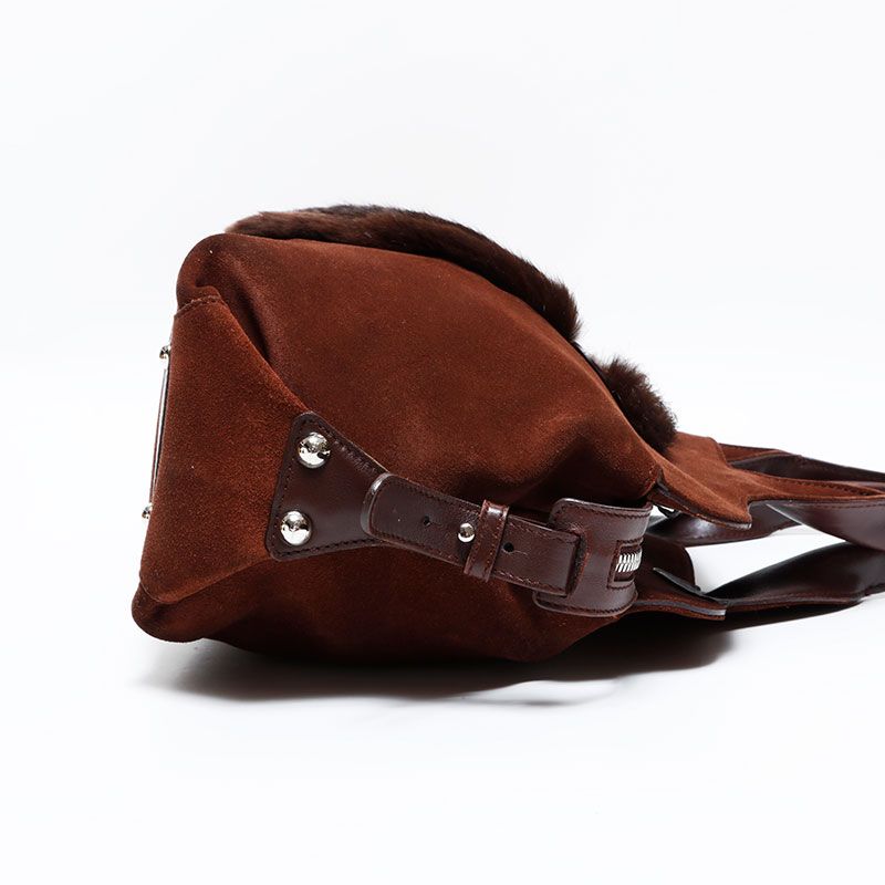 Salvatore Ferragamo サルヴァトーレフェラガモ ハンドバッグ スエード