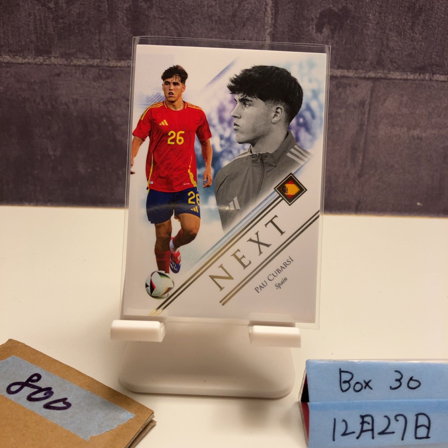 2025 Futera Unique Pau Cubarsí Spain National Team NEXT カード