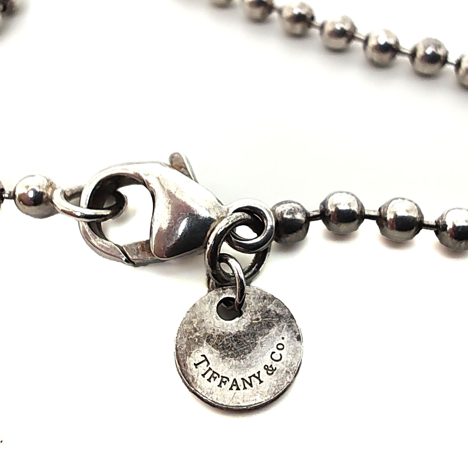 ティファニー リターントゥハート ネックレス ボールチェーン Ag925
