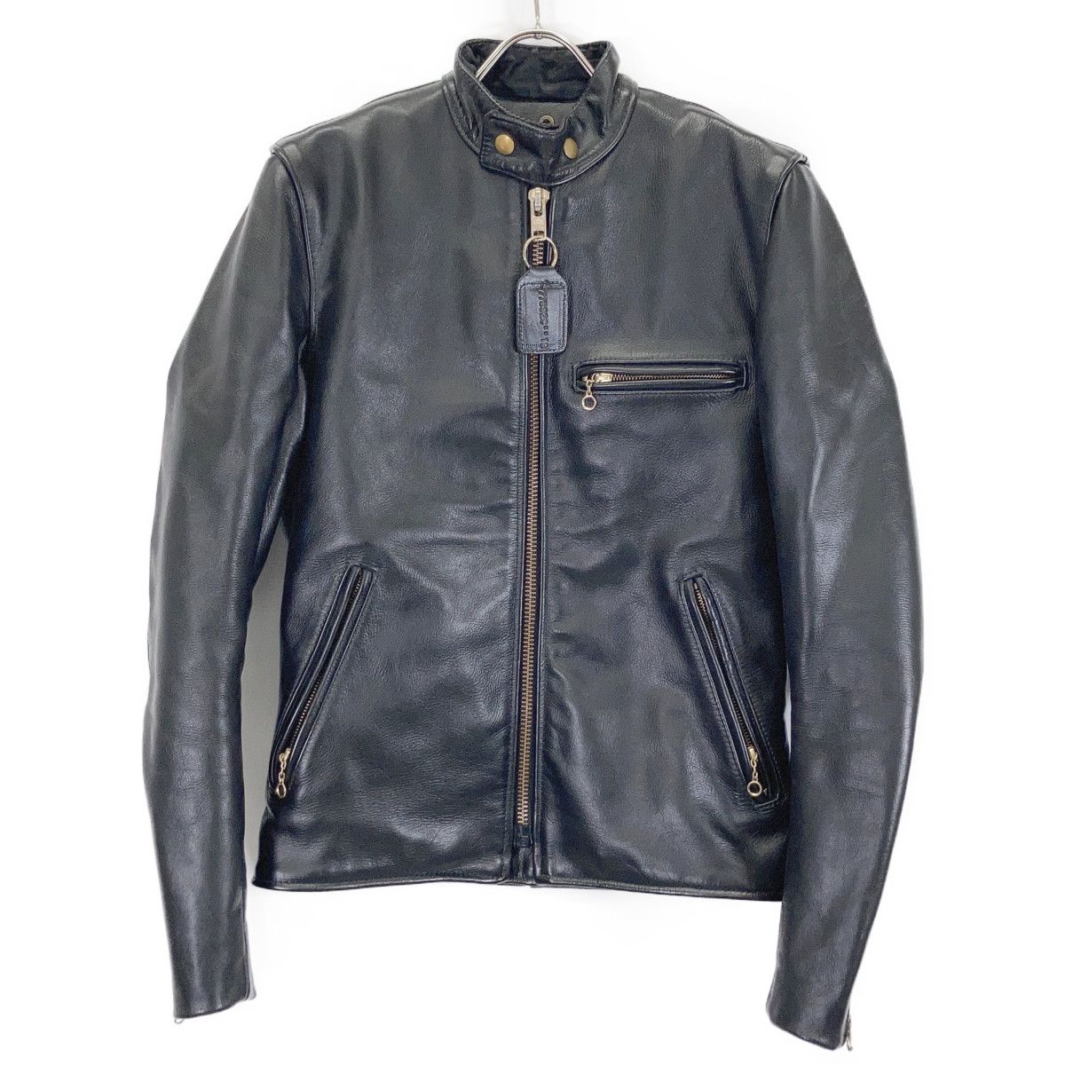 VANSON バンソン ﾀｲﾌﾟB ﾌﾞﾗｯｸ ｶｳﾊｲﾄﾞ ｼﾝｸﾞﾙﾗｲﾀﾞｰｽ 34 - メルカリ