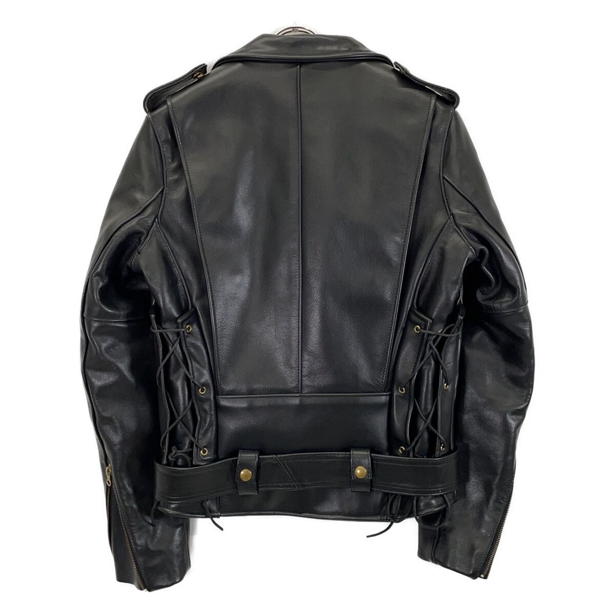 VANSON バンソン ﾀｲﾌﾟE ﾌﾞﾗｯｸ ｶｳﾊｲﾄﾞ ﾀﾞﾌﾞﾙﾗｲﾀﾞｰｽ 34 - メルカリ