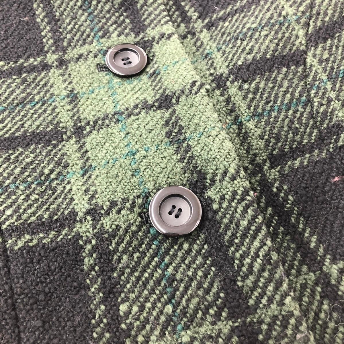 YORKLAND ヨークランド スタンドカラーコート サイズ:9AR チェック柄