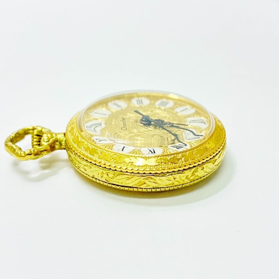 ◇中古状態良好◇Chandler【チャンドラー】懐中時計 SS ペンダント