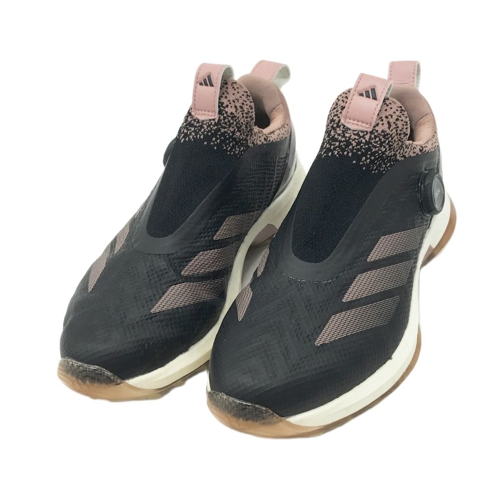 adidas ゴルフシューズ　レディース　24cm〜24.5㎝　中古 adidas アディダスゴルフシューズ ホワイト レディース24.5センチ