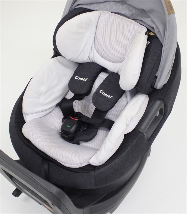 Combi The S Air ISOFIX エッグショック ストライプグレー Combi The S Air ISOFIX エッグショック ストライプグレー② 【公式通販】