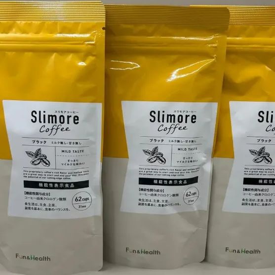 新日本製薬 スリモアコーヒー 93g 〔62cups 31日分〕3袋 - メルカリ