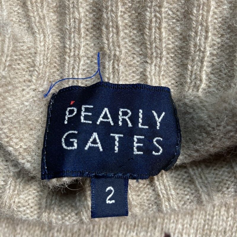 PEARLY GATES☆おしゃれ着にも☆ノルディック スノー&トナカイ柄