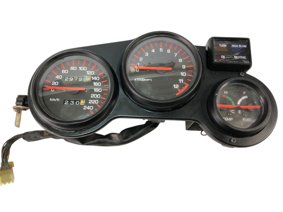 1FM ☆FZ750 メーター、インジケーター球 フルLEDセット 白色 ゆ