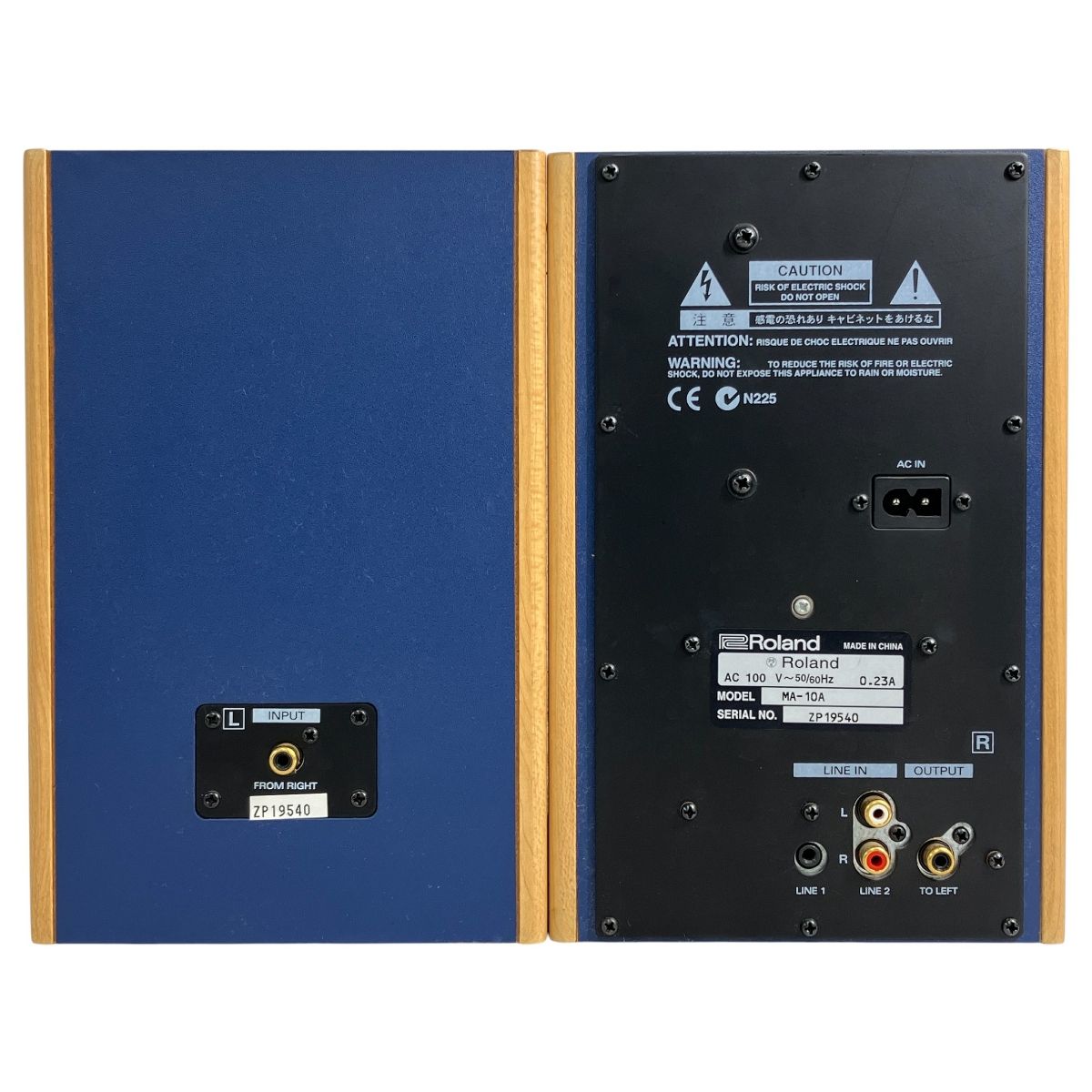 Roland Edirol MA-10A パッシブスピーカー ステレオモニタースピーカー