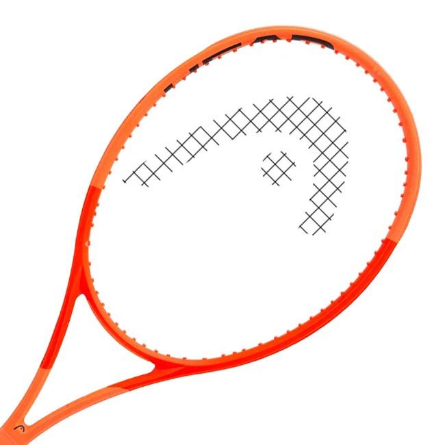 美品　ラジカルMP ヘッドHEAD テニスラケット オレンジ/ブラック HEAD RADICAL MP 硬式テニスラケット 2本セット テニスショップラリー