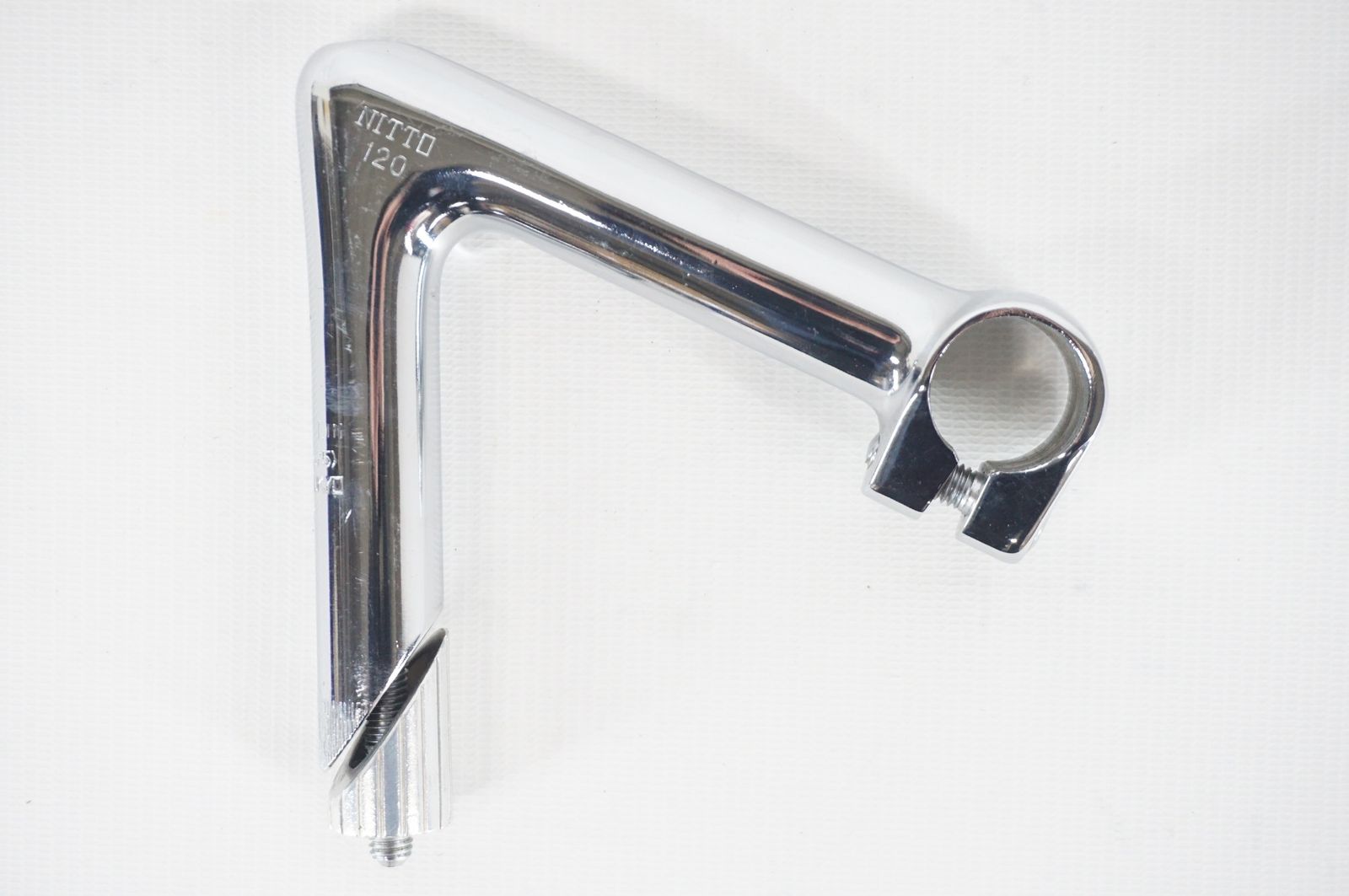 NITTO ニットー　競輪　NJS φ25.4クランプ ステム NITTO 「ニットー」 NJS φ25.4 120mm ステム / バイチャリ阪急塚口店