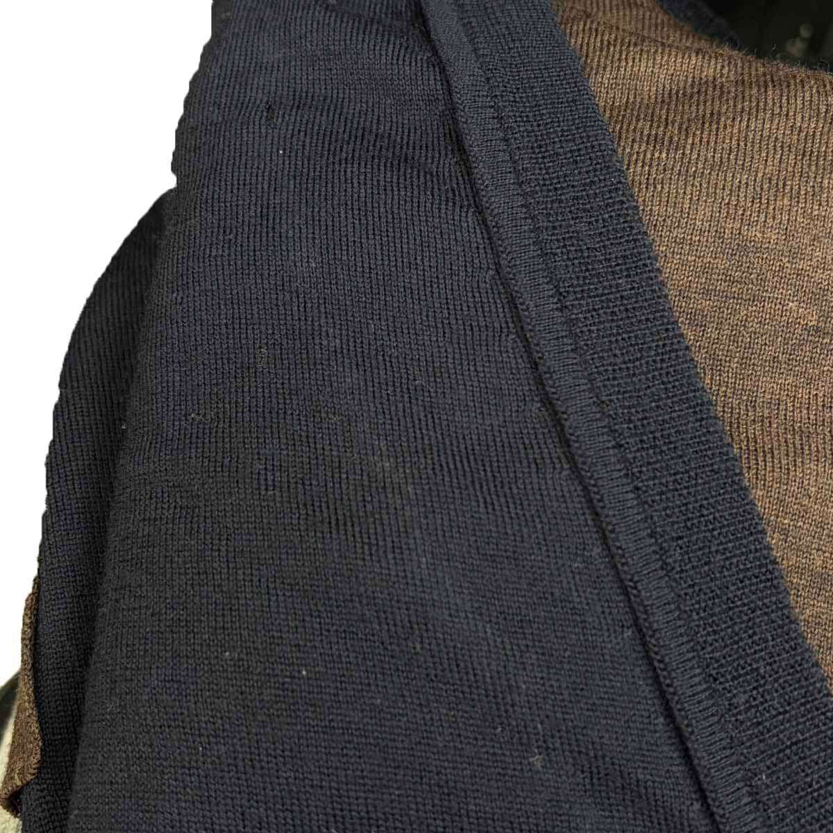 Maison Margiela 14 メゾン マルジェラ 16AW ウールカラーブロック 