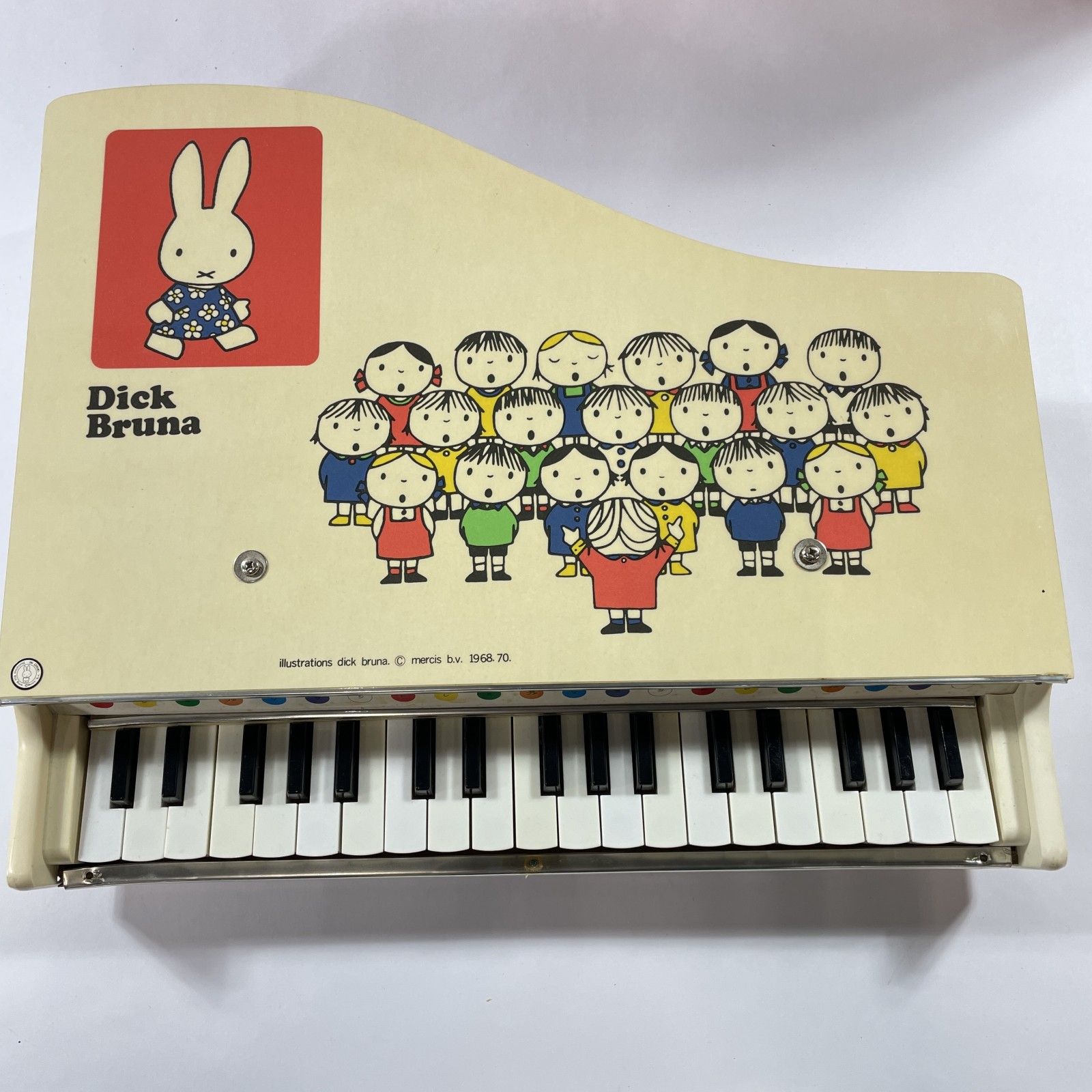 ☆ 希少! ニチガン 木のおもちゃ ミッフィー 36K グランドピアノ 半音 ☆ 希少! ニチガン 木のおもちゃ ミッフィー 36K グランドピアノ 半音