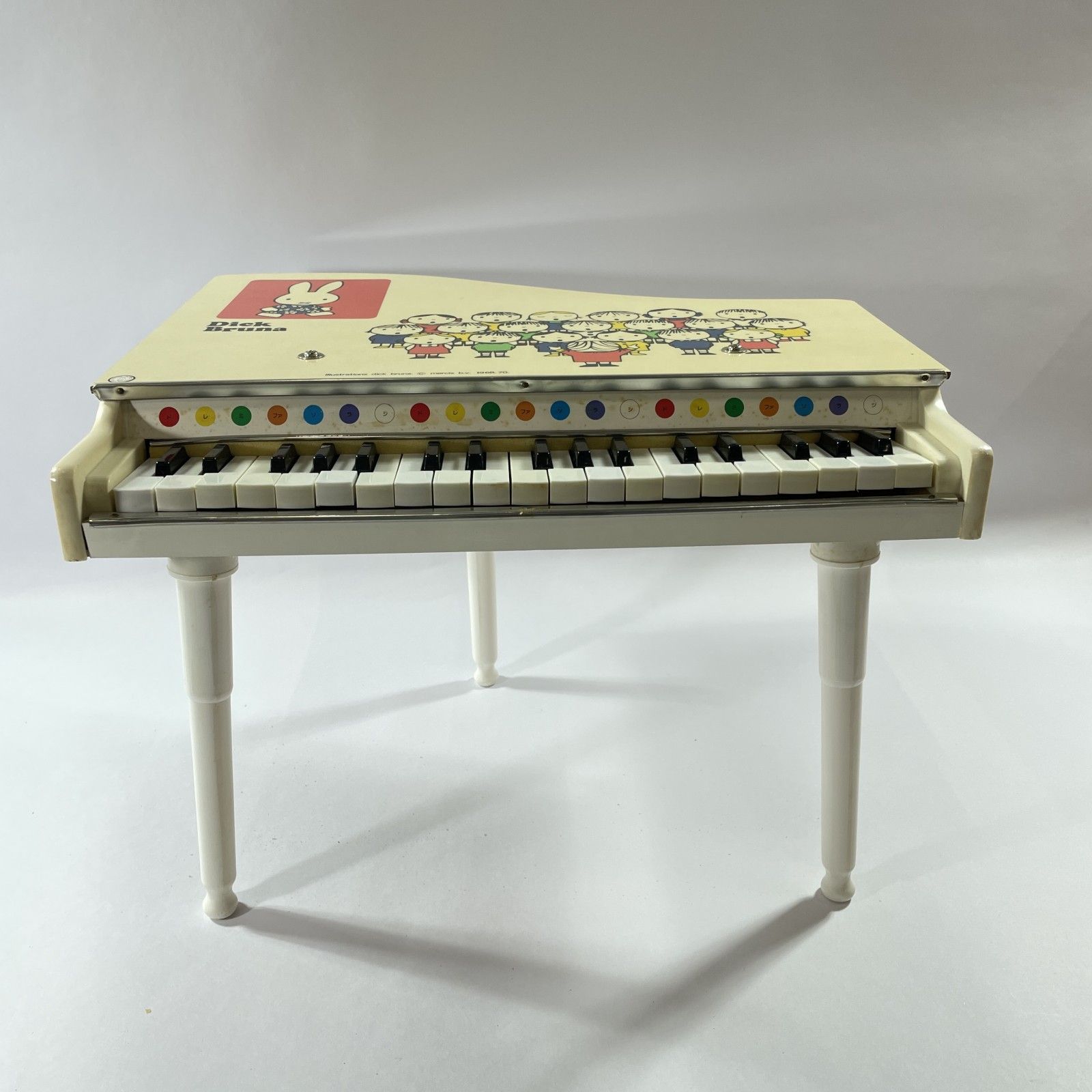 ☆ 希少！ ニチガン 木のおもちゃ ミッフィー 36K グランドピアノ 半音