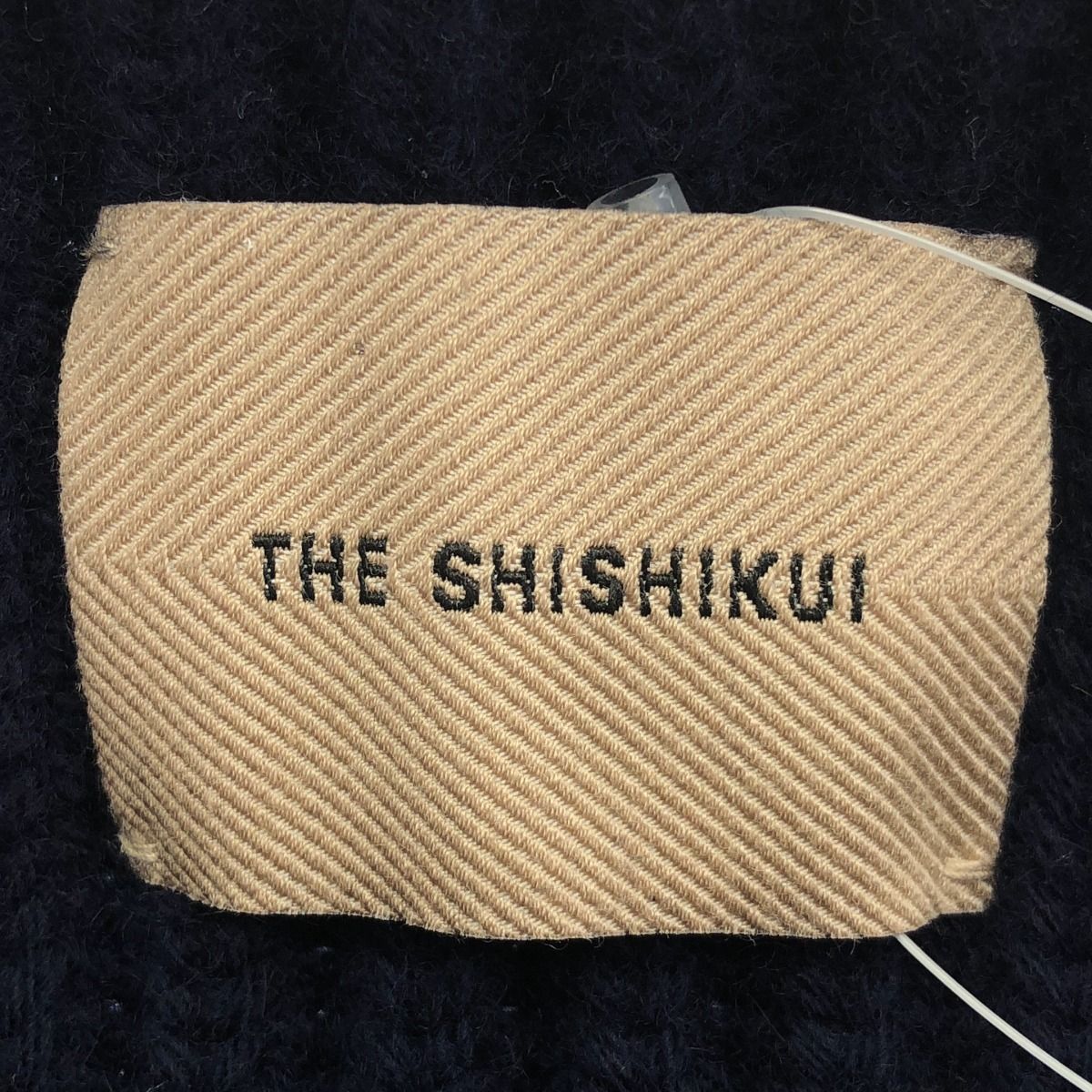 THE SHISHIKUI シシクイ Boat neck/NAVY ボートネックニットセーター 0803 ネイビー F THE SHISHIKUI シシクイ Boat neck/NAVY ボートネックニットセーター