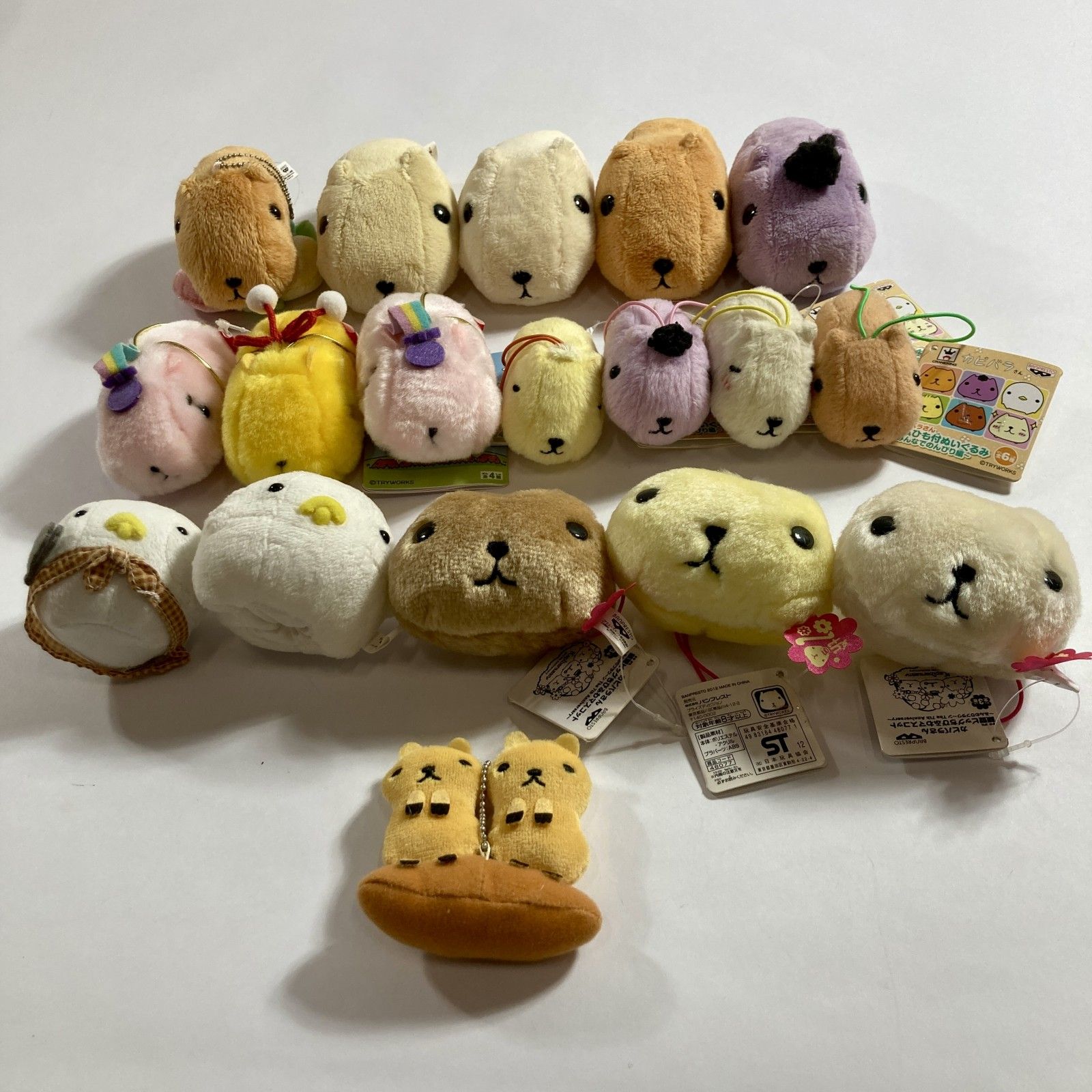 ☆ カピバラさん 18点 まとめ商品 ビッグちびふわマスコット ミニ