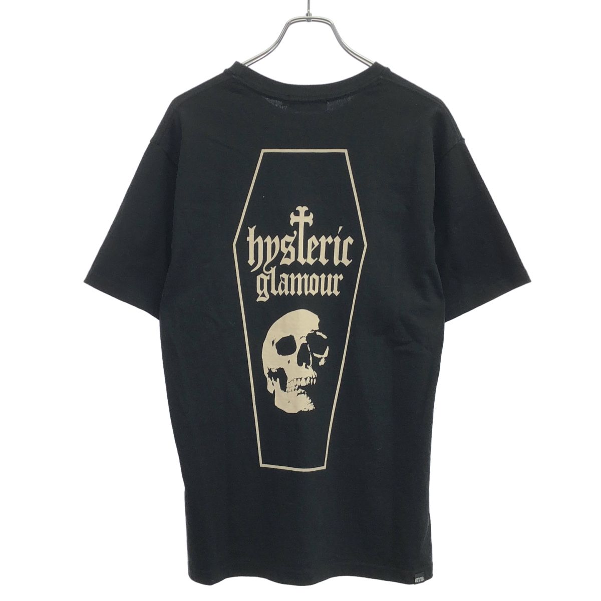 HYSTERIC GLAMOUR ヒステリックグラマー 25AW SKULL COFFIN Tシャツ