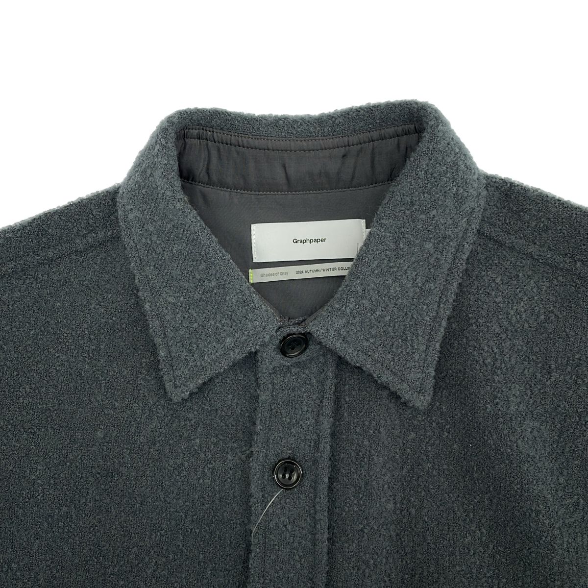 Graphpaper グラフペーパー 24AW Tri-Spin Loop CPO Shirt シャツ 