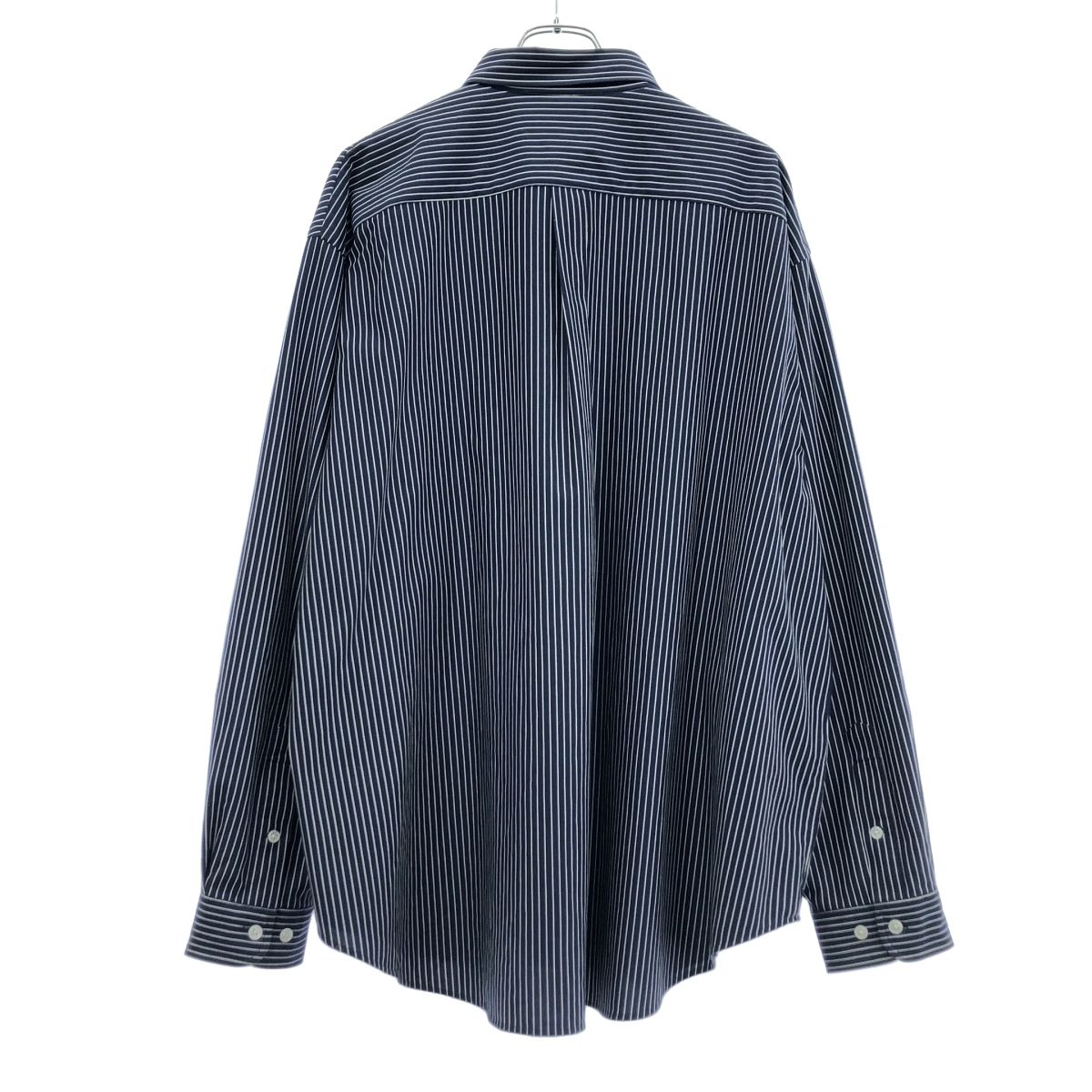 KANEMASA PHIL. カネマサフィル PENCIL STRIPE DRESS JERSEY SHIRT
