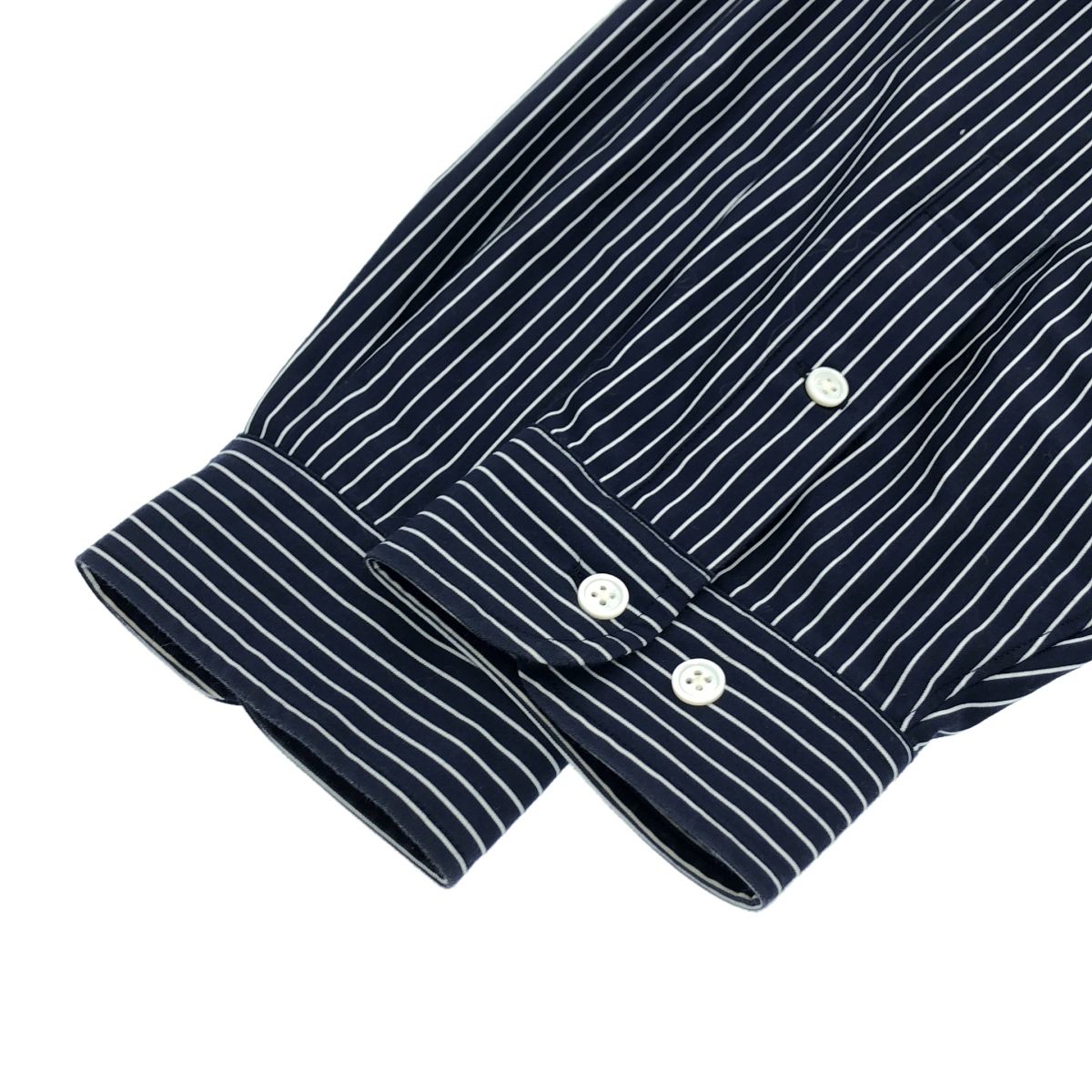 KANEMASA PHIL. カネマサフィル PENCIL STRIPE DRESS JERSEY SHIRT