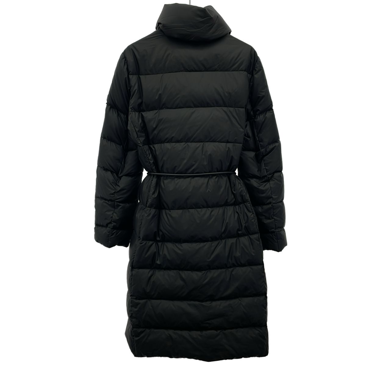 美品ERMANNO SCERVINO エルマノシェルビーノ ダウンコート ビーズ ERMANNO SCERVINO エルマノシェルビーノ スナップボタンフロント エン