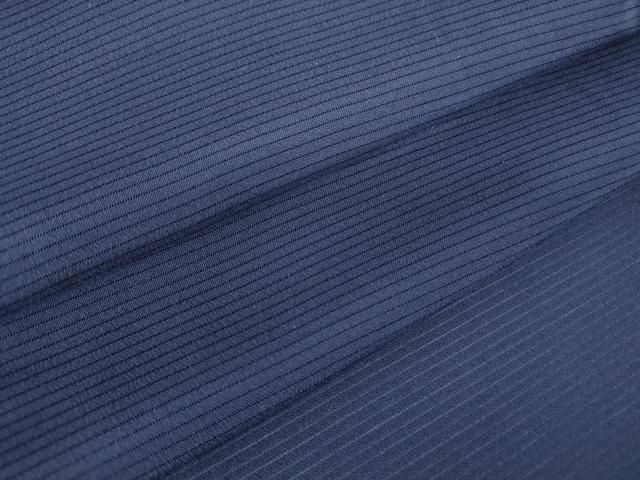 平和屋着物＊夏物 色無地 絽 鉄紺色 正絹 逸品 DABA4456az - メルカリ