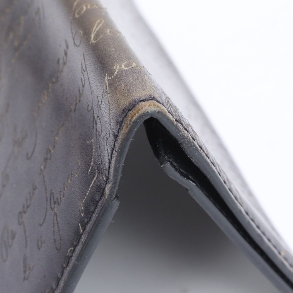 ベルルッティ セコイア カリグラフィ スクリット レザー 長財布 二