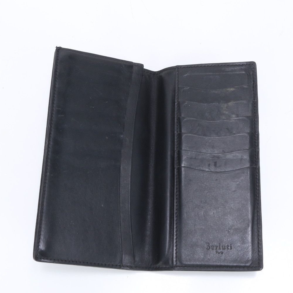 Berluti セコイア カリグラフィ スクリット レザー 長財布 二つ折り ベルルッティ セコイア カリグラフィ スクリット レザー 長財布 二