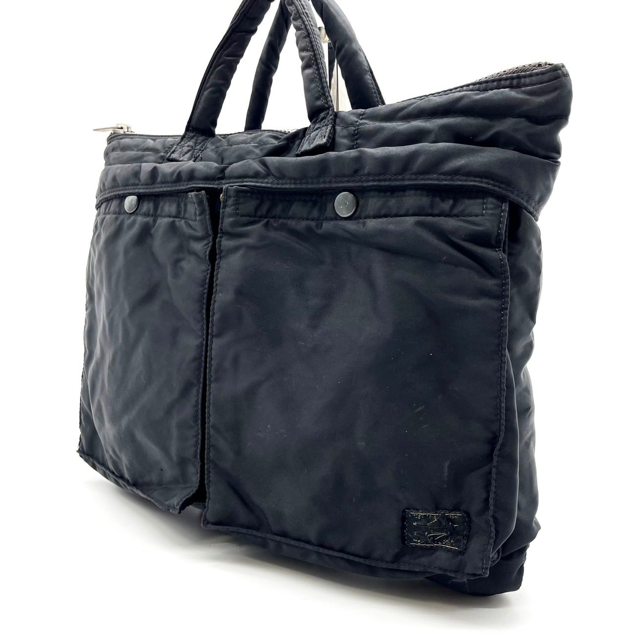 良品】 porter ポーター タンカー ハンドバッグ トートバッグ 