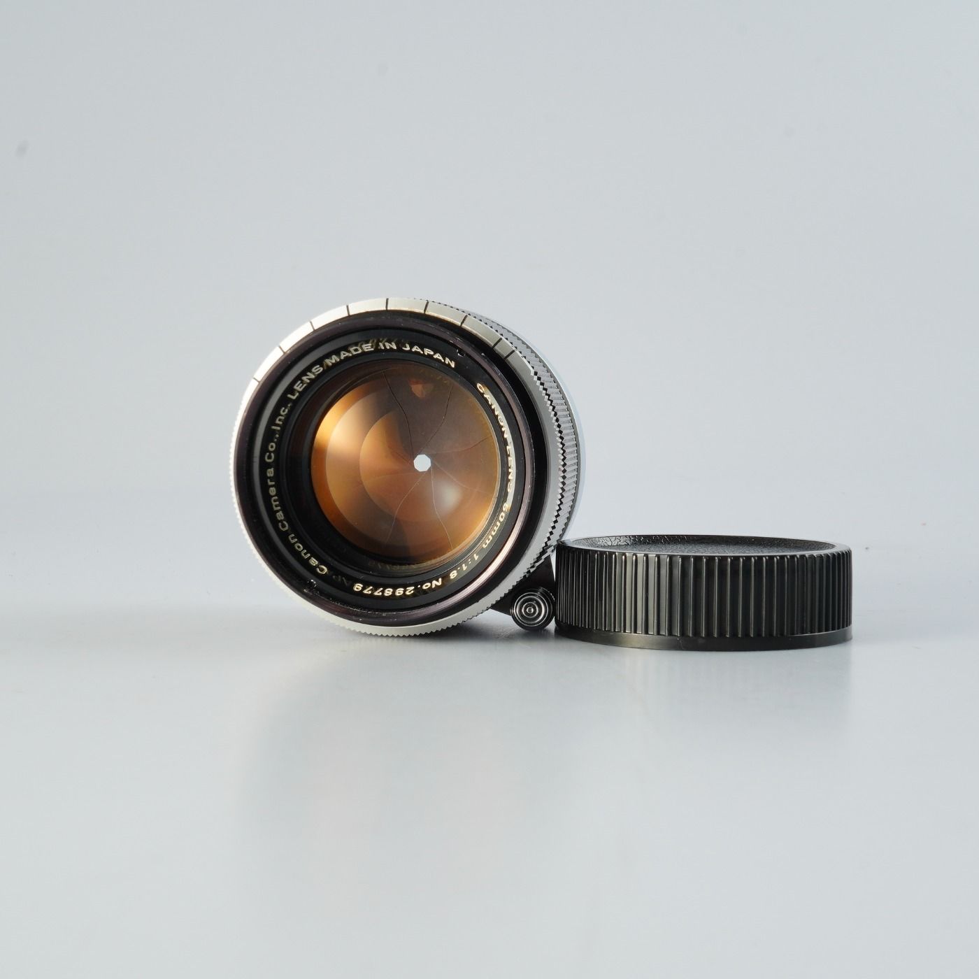 ジャンク】 Canon キヤノン 50mm F/1.8 For L39 LTM 単焦点レンズ